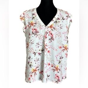 Tabitha Webb floral print blouse Size Large